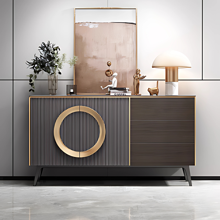 RENZO Modern Sintered Stone Sideboard