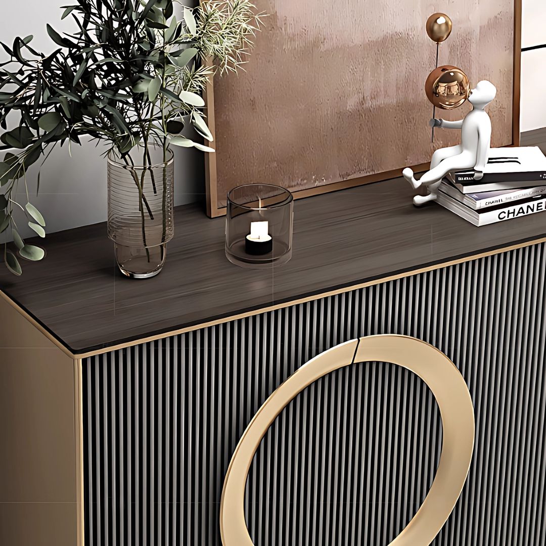 RENZO Modern Sintered Stone Sideboard