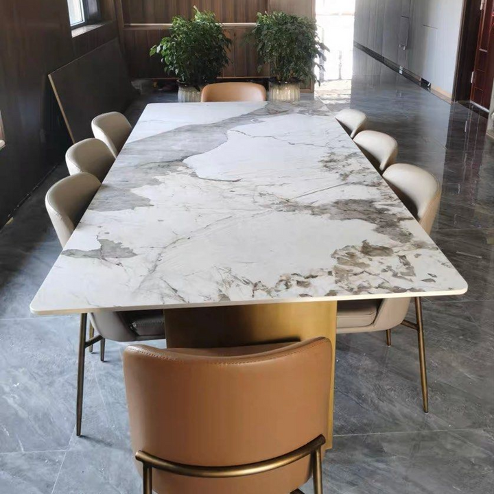 DARNELL Modern Sintered Stone Dining Table