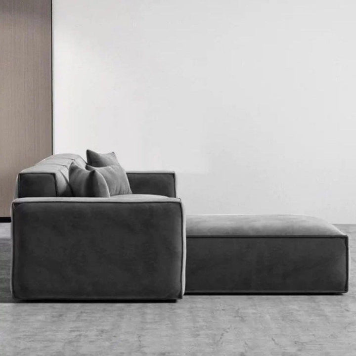 CASEN Sectional Velvet Sofa