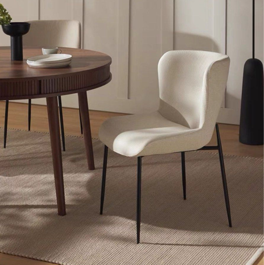 BRIEL Modern Fabric Dining Chair