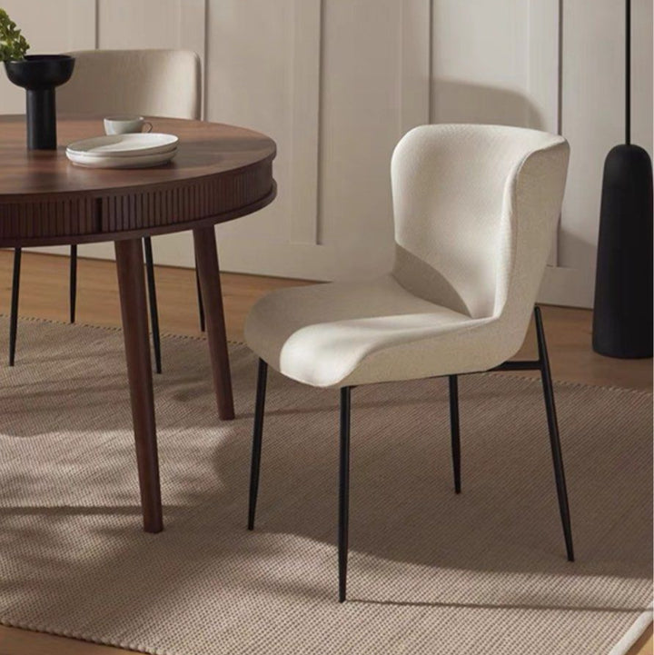 BRIEL Modern Fabric Dining Chair