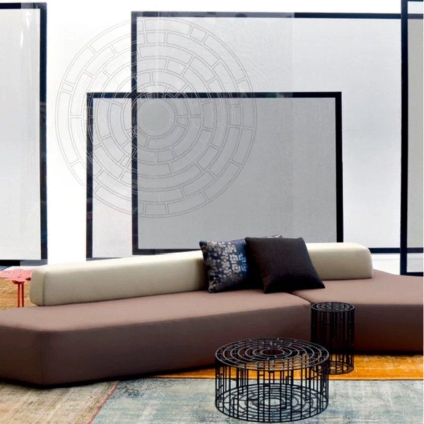 CRAGE Modern Curved Sofa