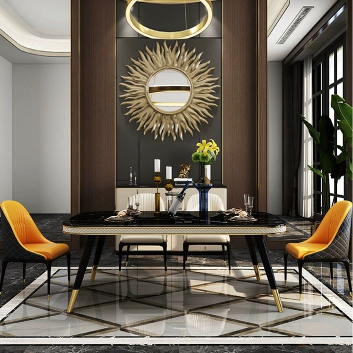 CORBETT Modern Marble Dining Table