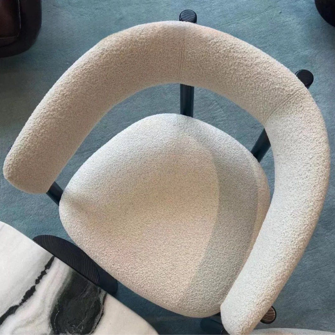 CULES Modern Boucle Dining Chair