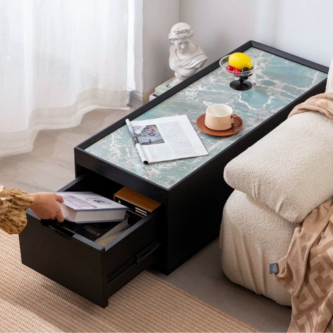 ALMEIDA Modern Solid Wood Side Table