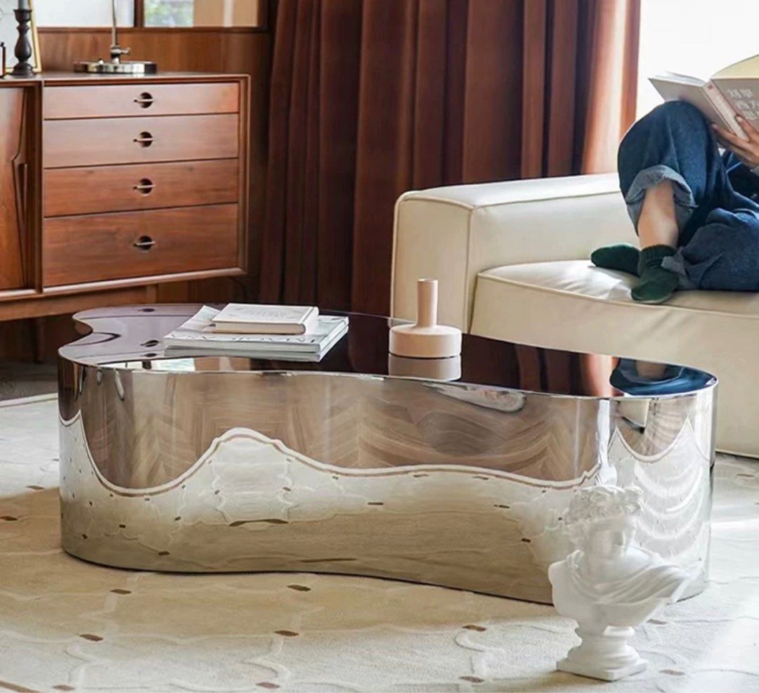 SHIMON Mirror Coffee Table