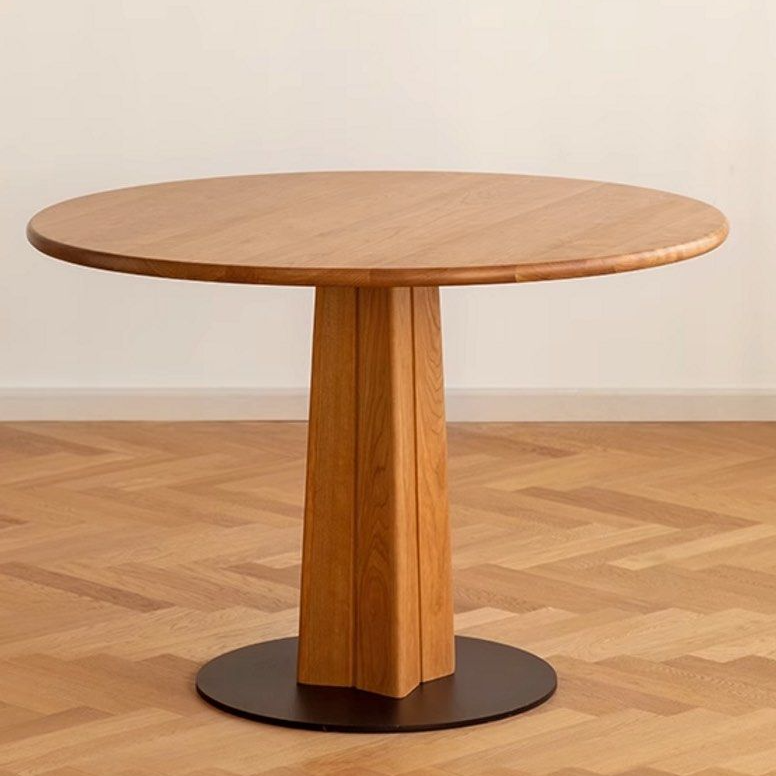 COLE Modern Solid Wood Round Dining Table
