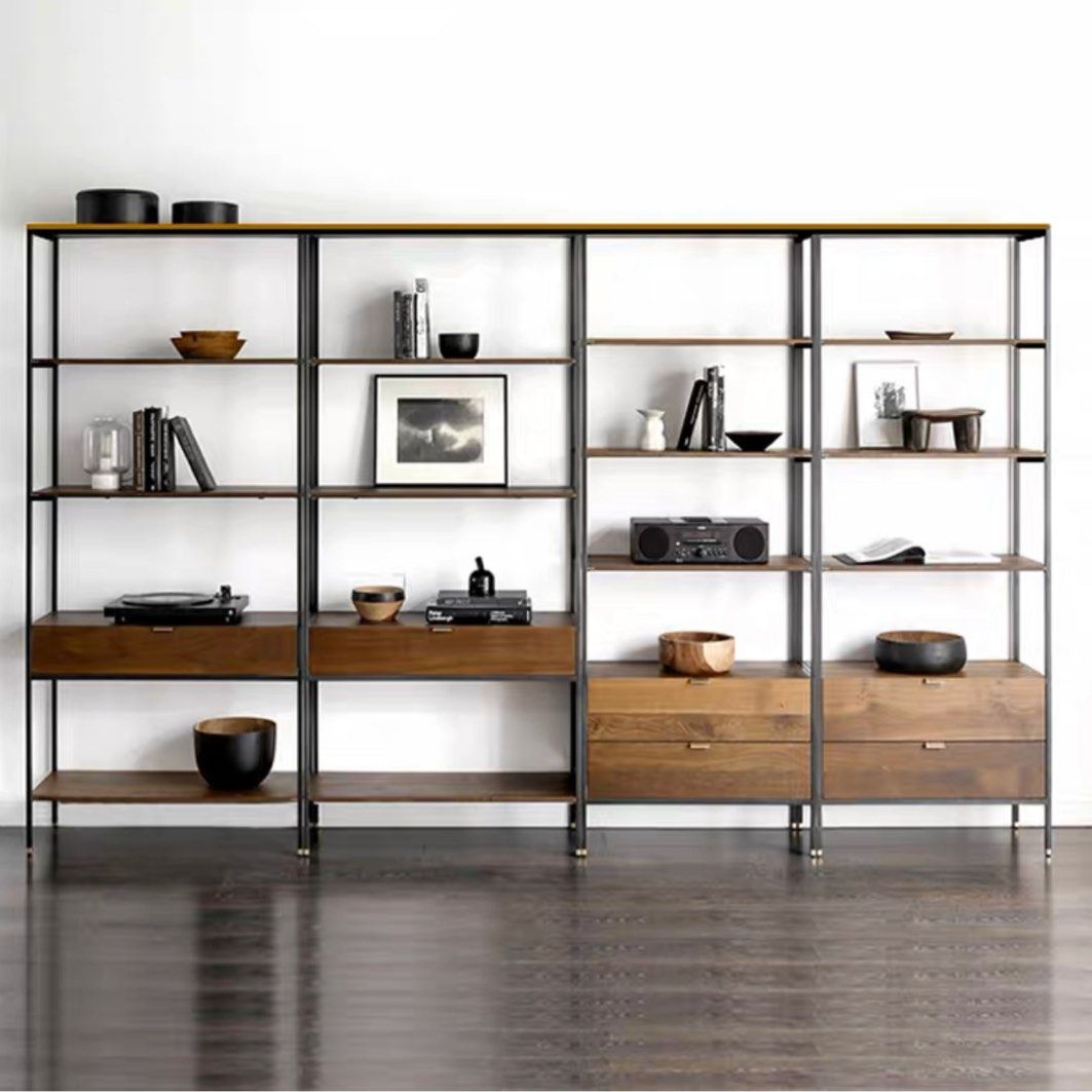 CAIO Industrial Wood Shelf