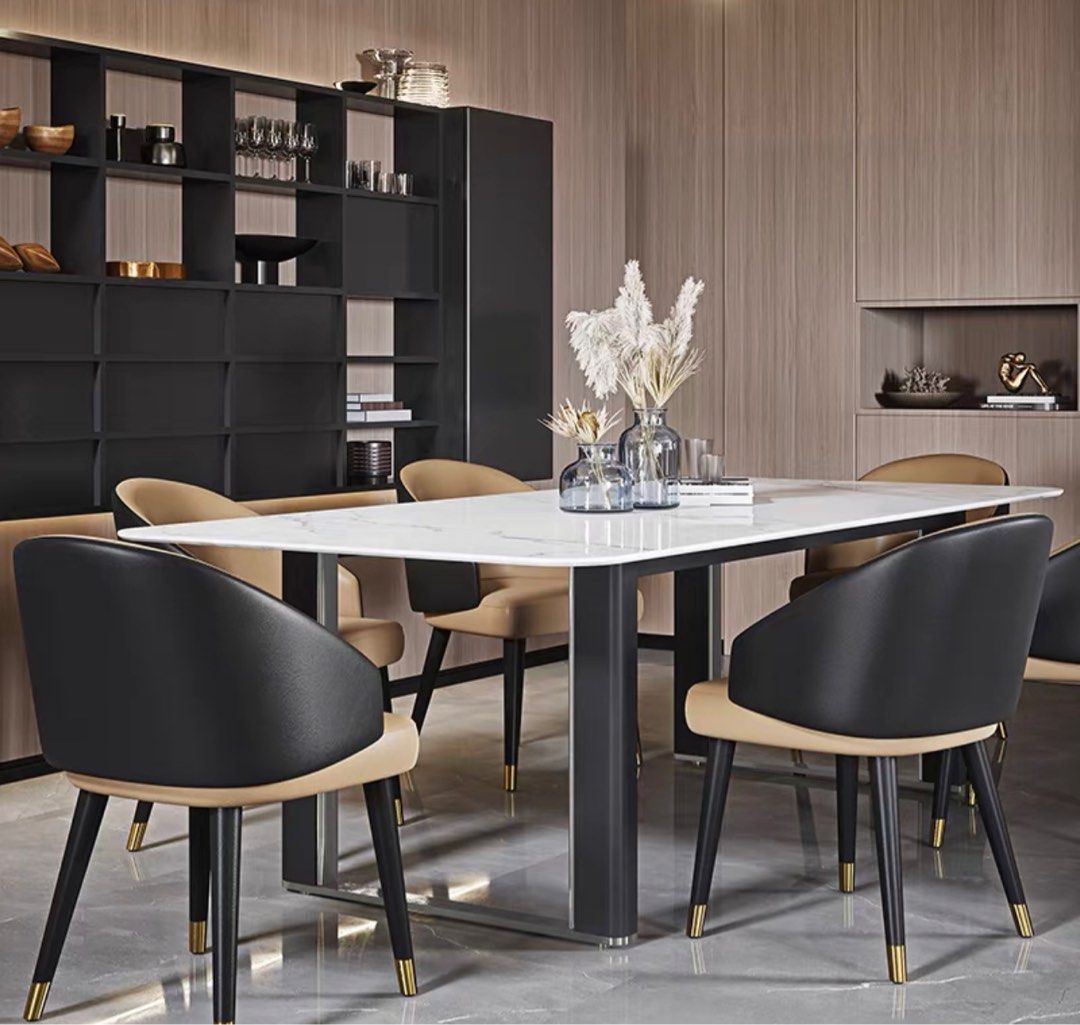 COMBS Modern Sintered Stone Dining Table