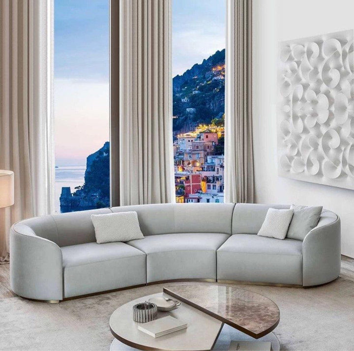 CELESTE Sectional Curve Round Sofa