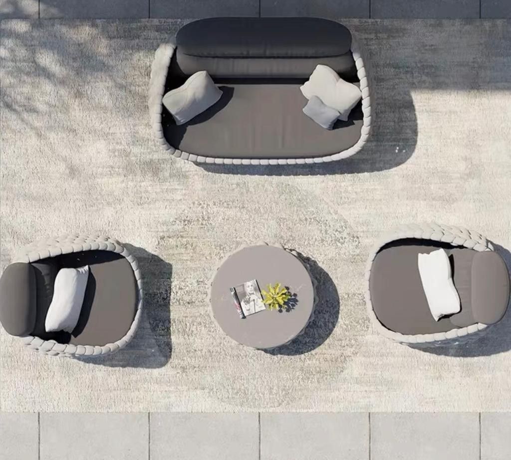 SOLARA Modern Outdoor Sofa Set