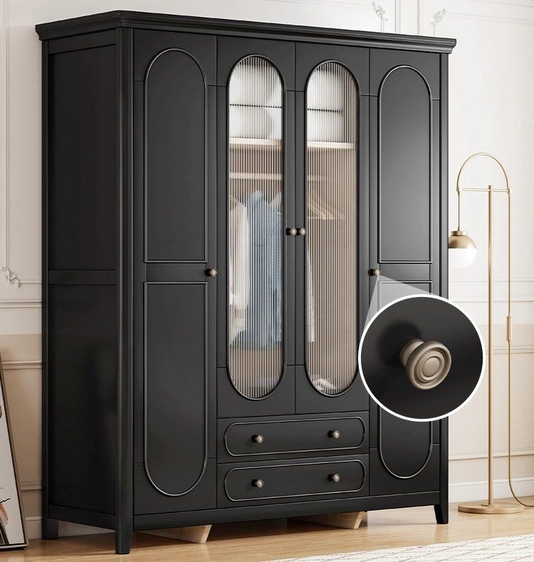 CALPURNIA Vintage Solid Wood Wardrobe