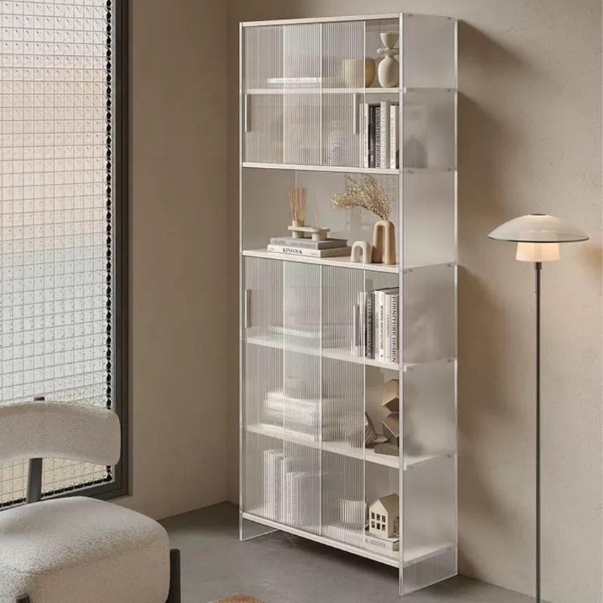 CALEB Modern Acrylic Bookcase