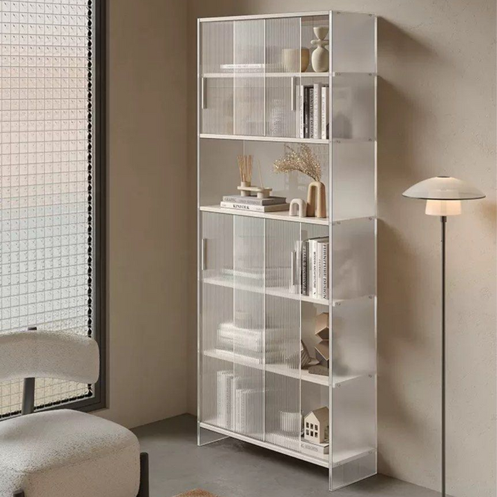 CALEB Modern Acrylic Bookcase