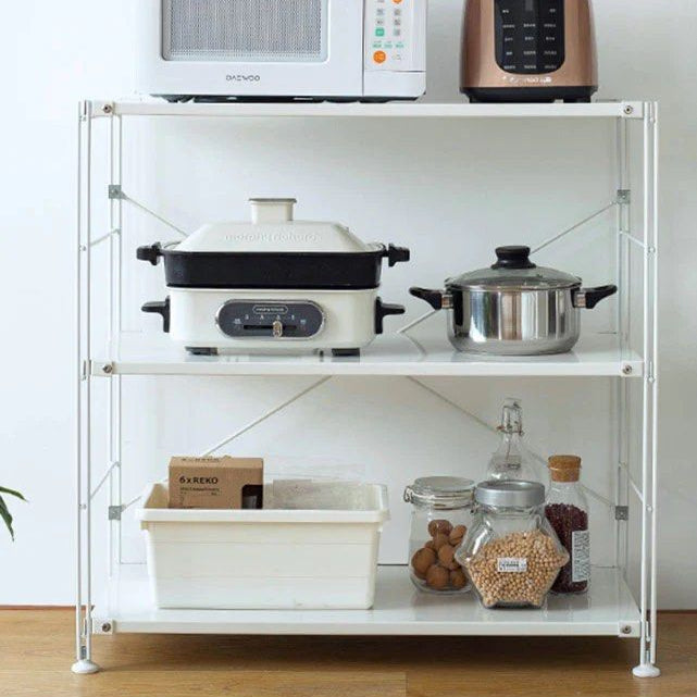 BRYDEN White Metal Frame Rack