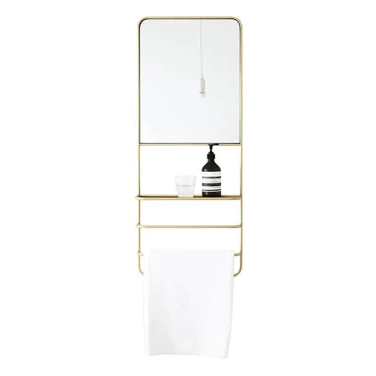 SOLÉIL Modern Wall Mirror Shelf