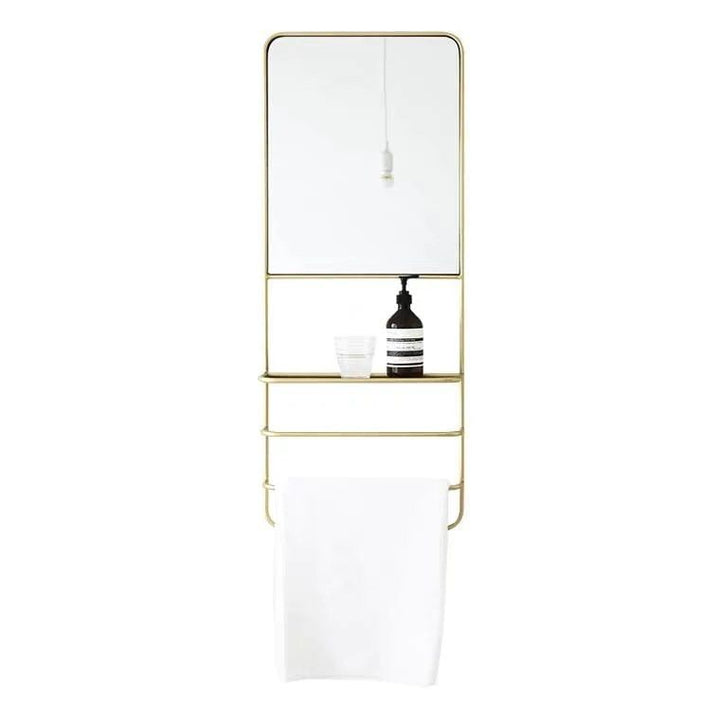 SOLÉIL Modern Wall Mirror Shelf