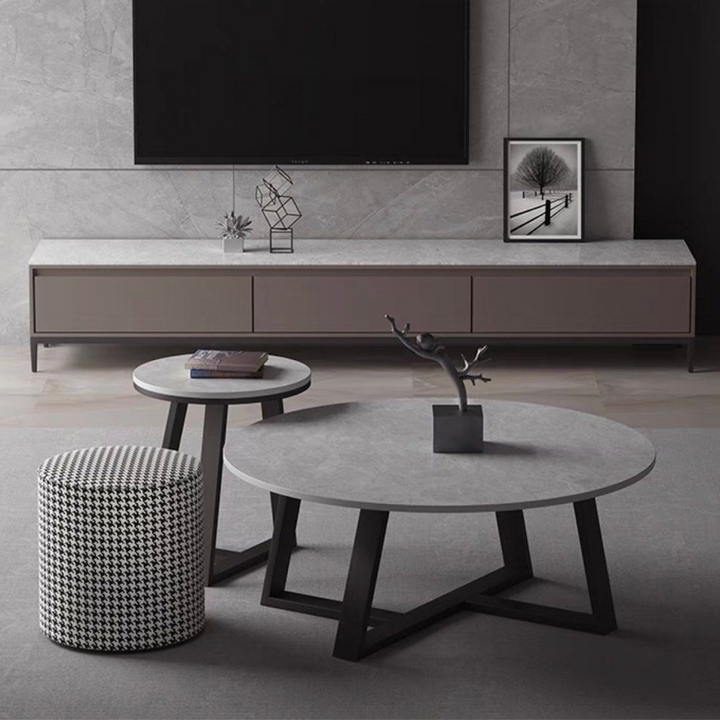 ALCANTARA Modern Slate Coffee Table