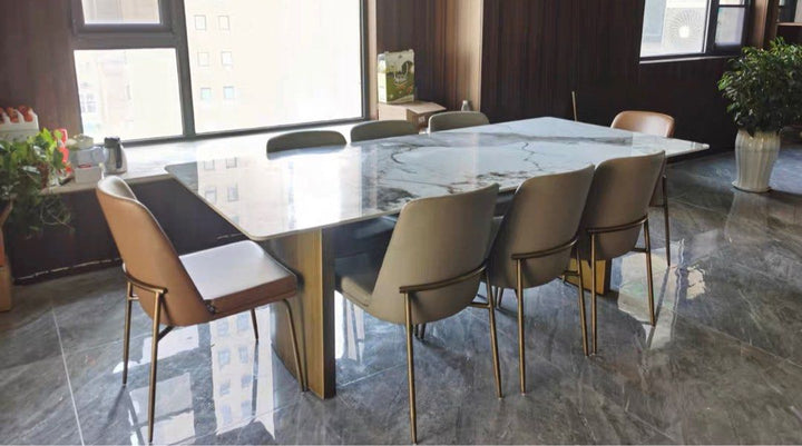 DARNELL Modern Sintered Stone Dining Table