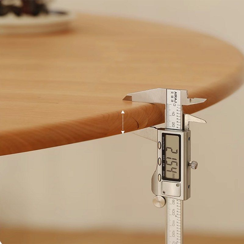 COLE Modern Solid Wood Round Dining Table