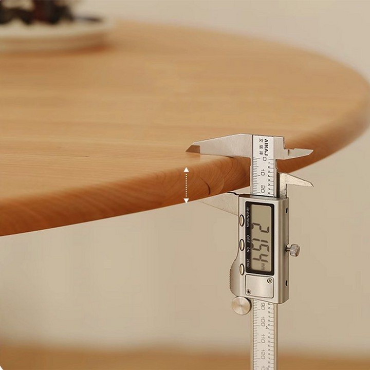 COLE Modern Solid Wood Round Dining Table