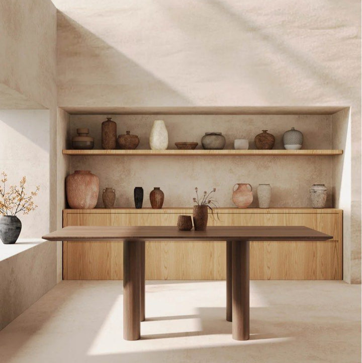 CADIAN Modern Solid Wood Dining Table