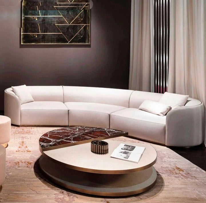 CELESTE Sectional Curve Round Sofa