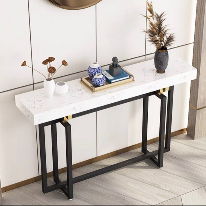 SHILOH Modern Marble Console Table