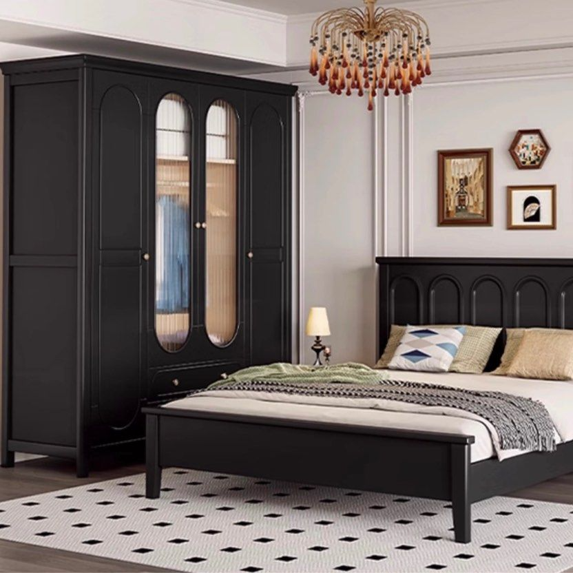 CALPURNIA Vintage Solid Wood Wardrobe