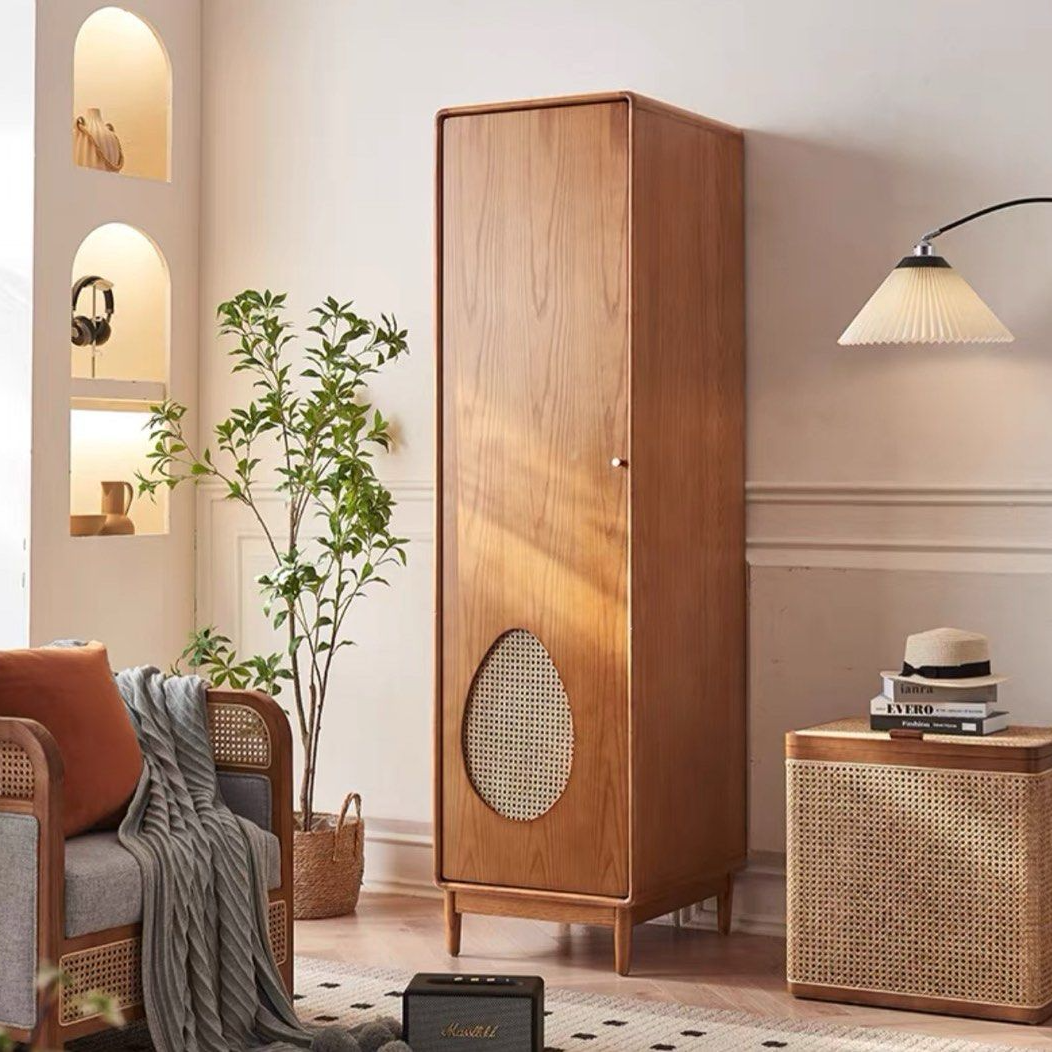 CURTIS Japandi Solid Wood Wardrobe