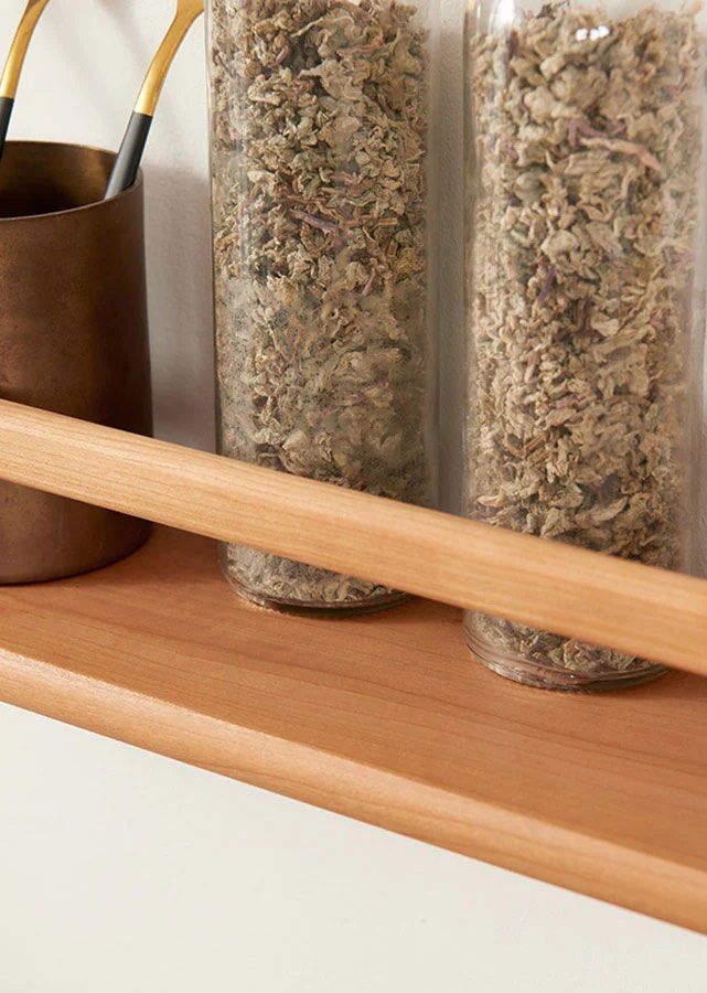 CLEITON Solid Wood Wall Shelves