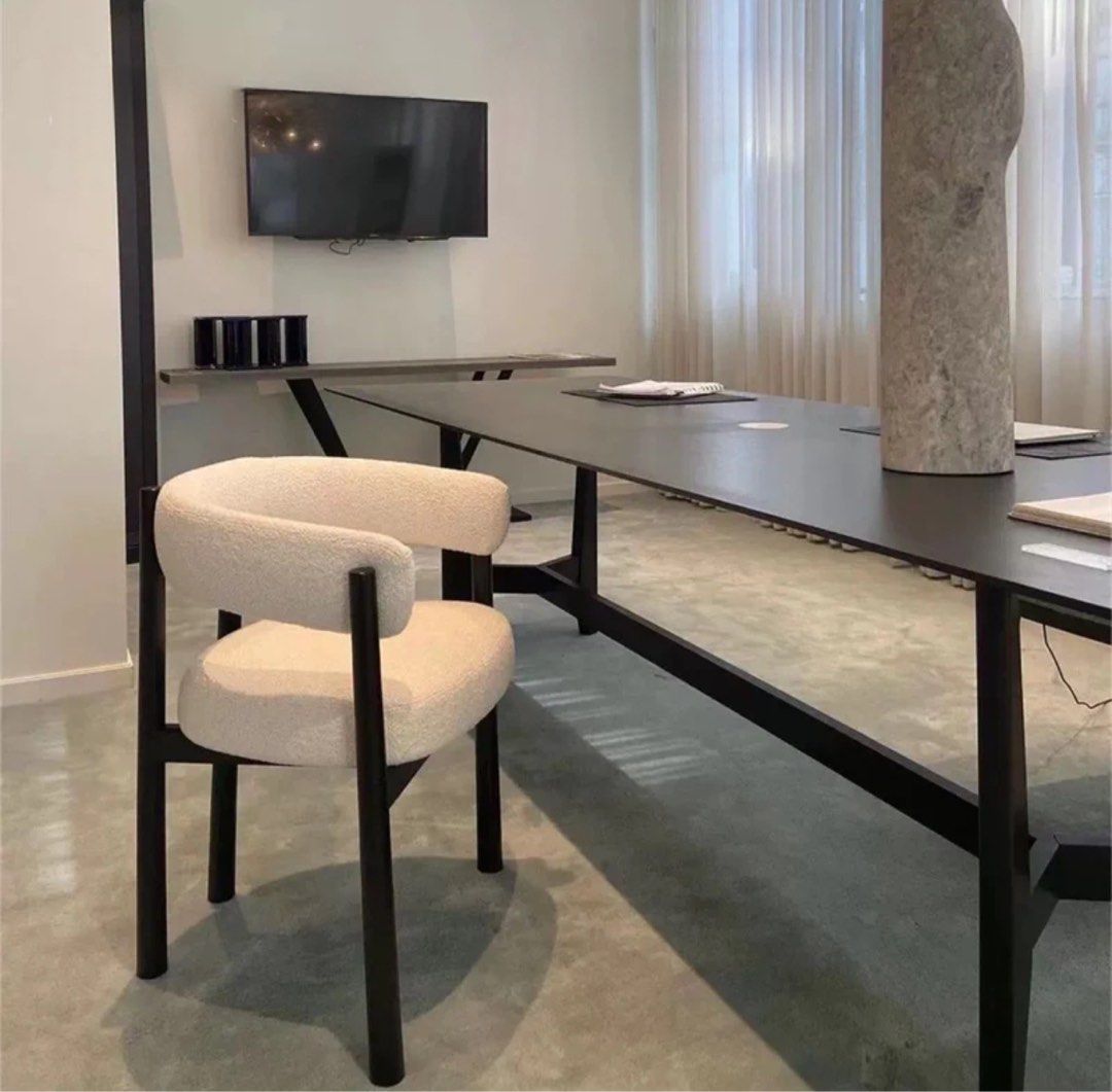 CULES Modern Boucle Dining Chair