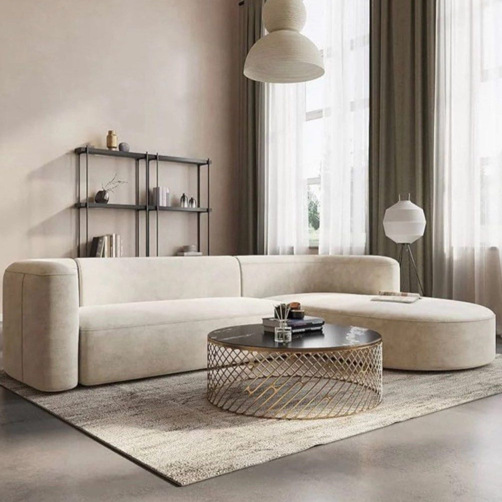 DAMPTON Modern Curve Sofa