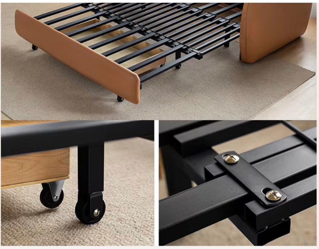 DEBBA Modern Velvet Sofa Bed