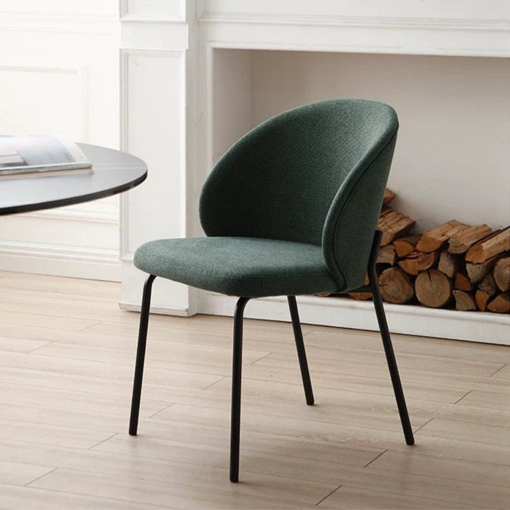 BURRY Modern Fabric Dining Chair