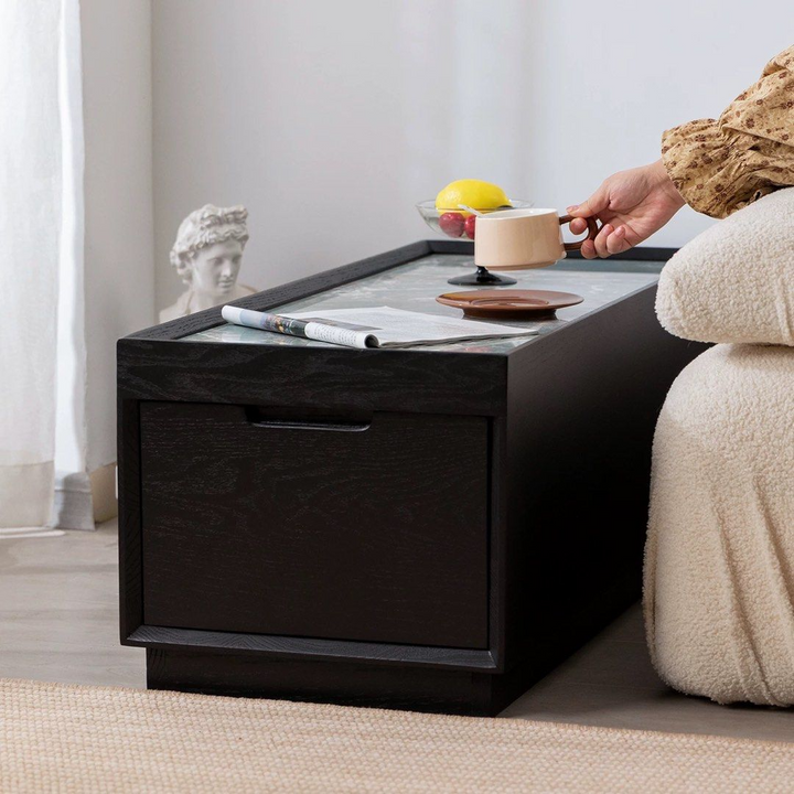 ALMEIDA Modern Solid Wood Side Table