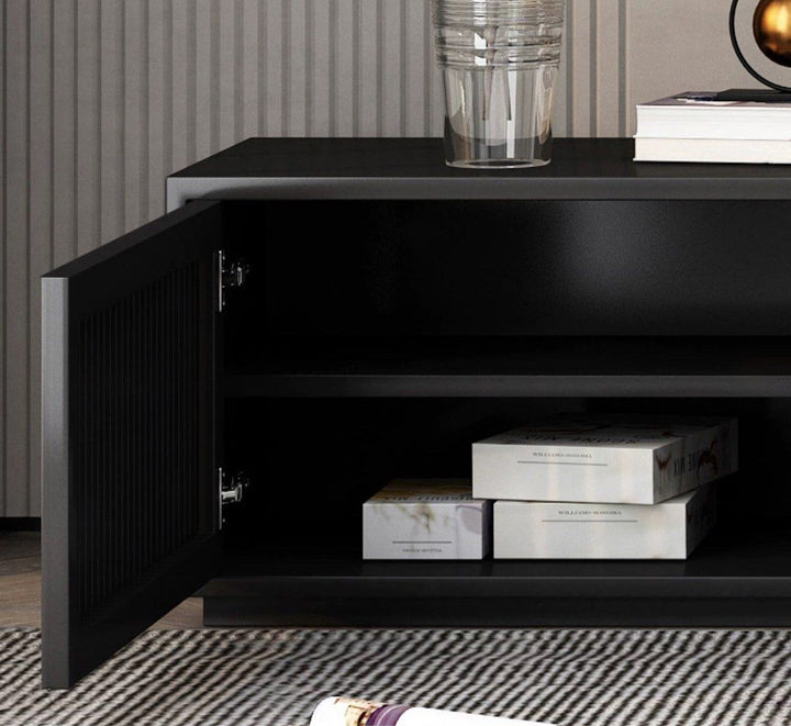 CESTER Japandi Solid Wood TV Console