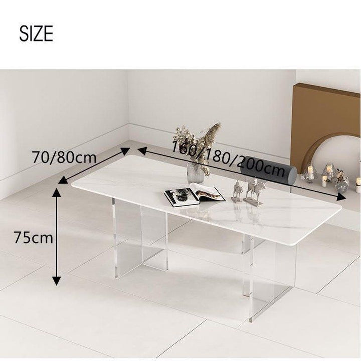 CARROLL Modern Sintered Stone Dining Table