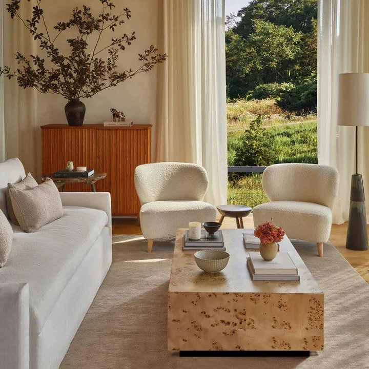 BREDYS Wabi Sabi Solid Wood Coffee Table