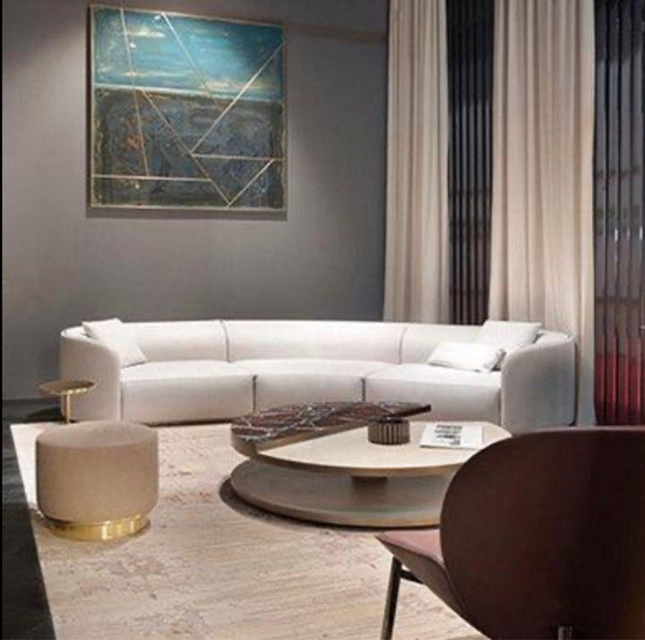 CELESTE Sectional Curve Round Sofa