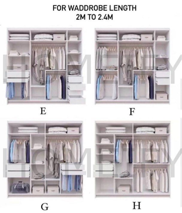 SULPICIA Modern Classy Wardrobe