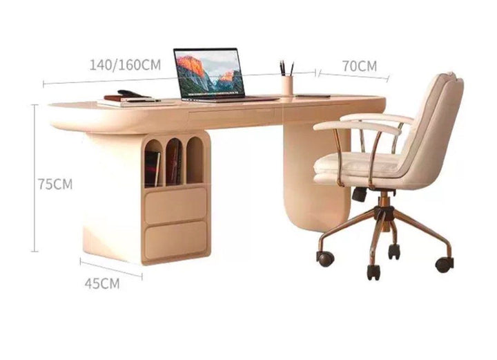 SOLOZZO Modern Study Table