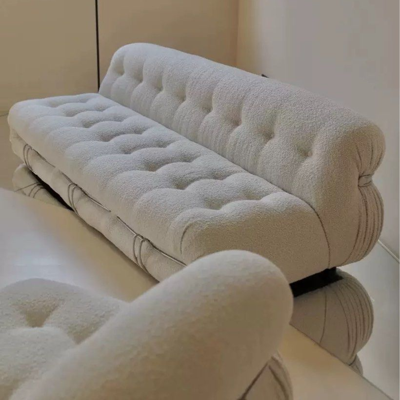 CAVENDRA Modern Boucle Sofa