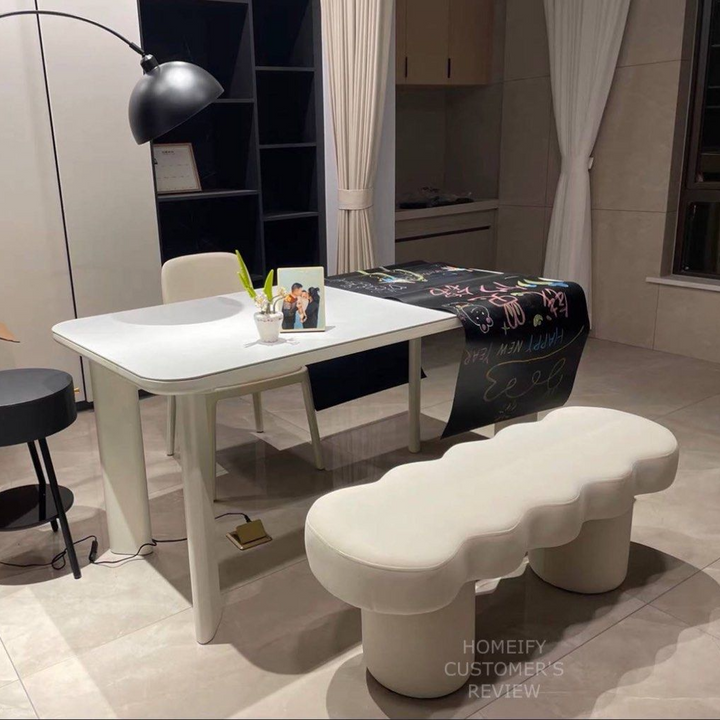 CALLAN Modern Jaggered Bench