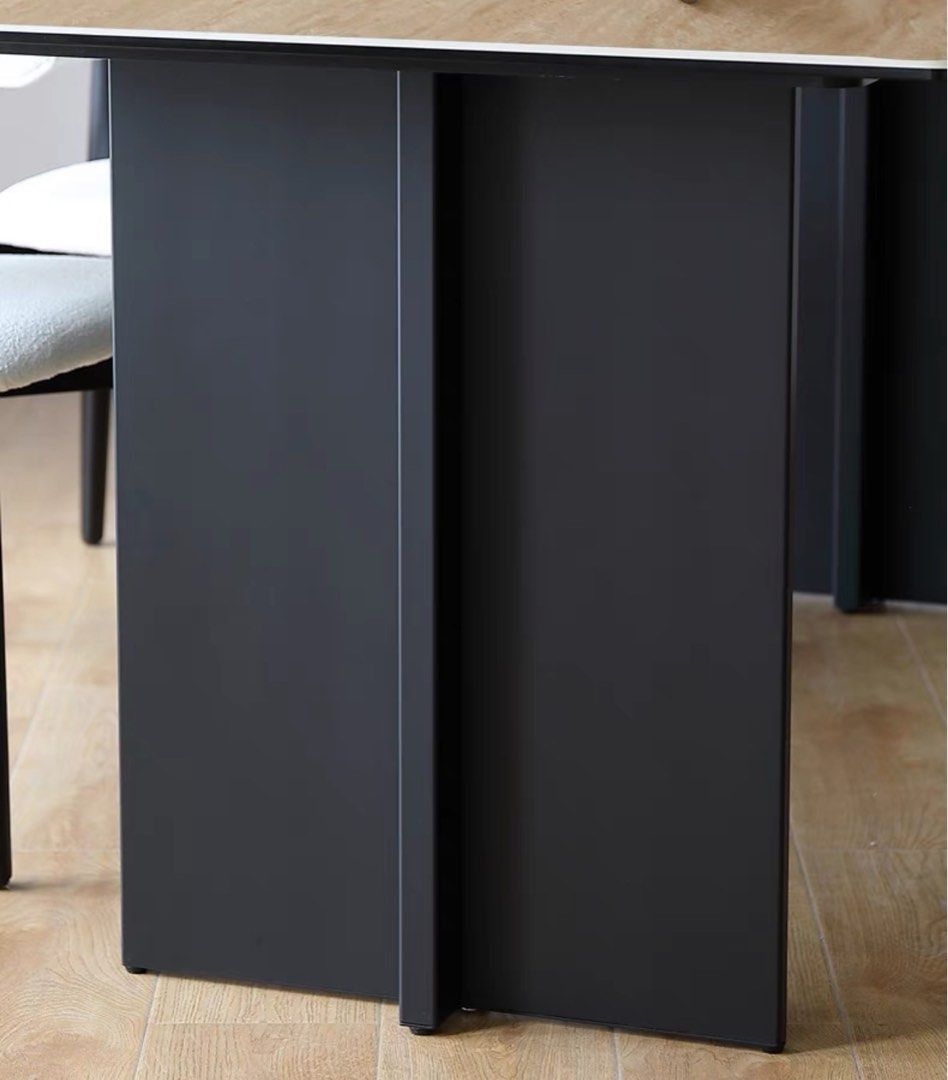 TAVIA Travertine Dining Table