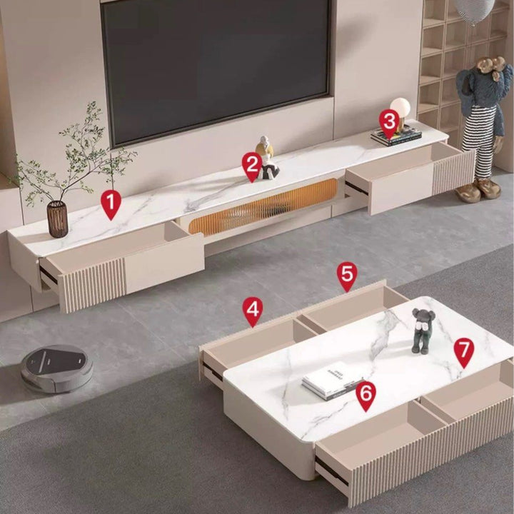 CASY Modern Floating TV Console