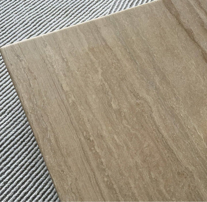 ANELKA Modern Travertine Coffee Table