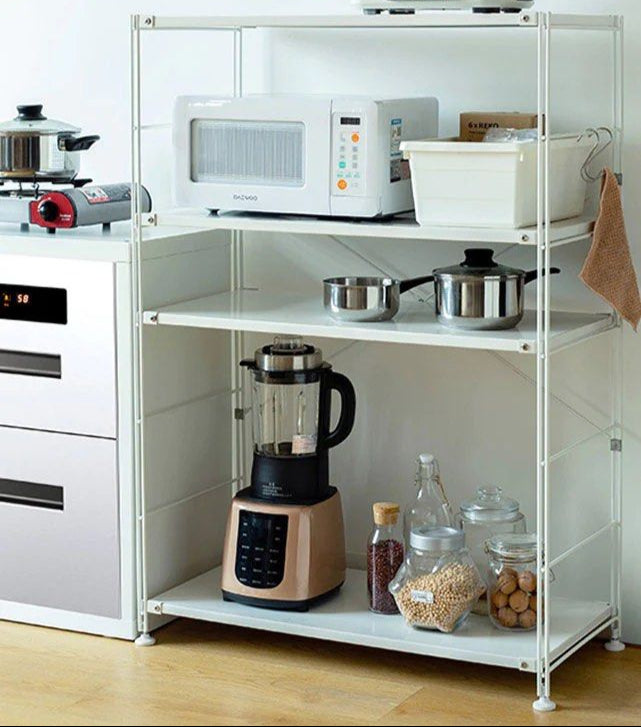 BRYDEN White Metal Frame Rack