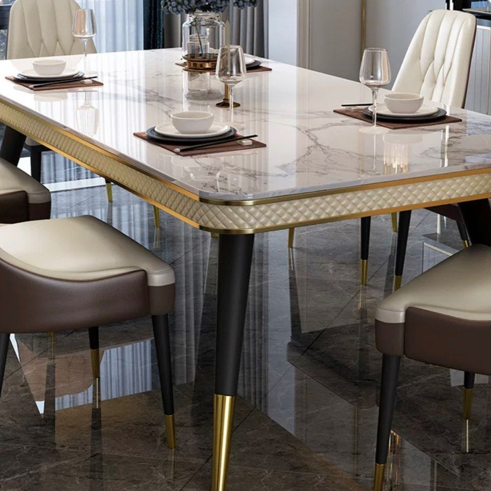 CORBETT Modern Marble Dining Table